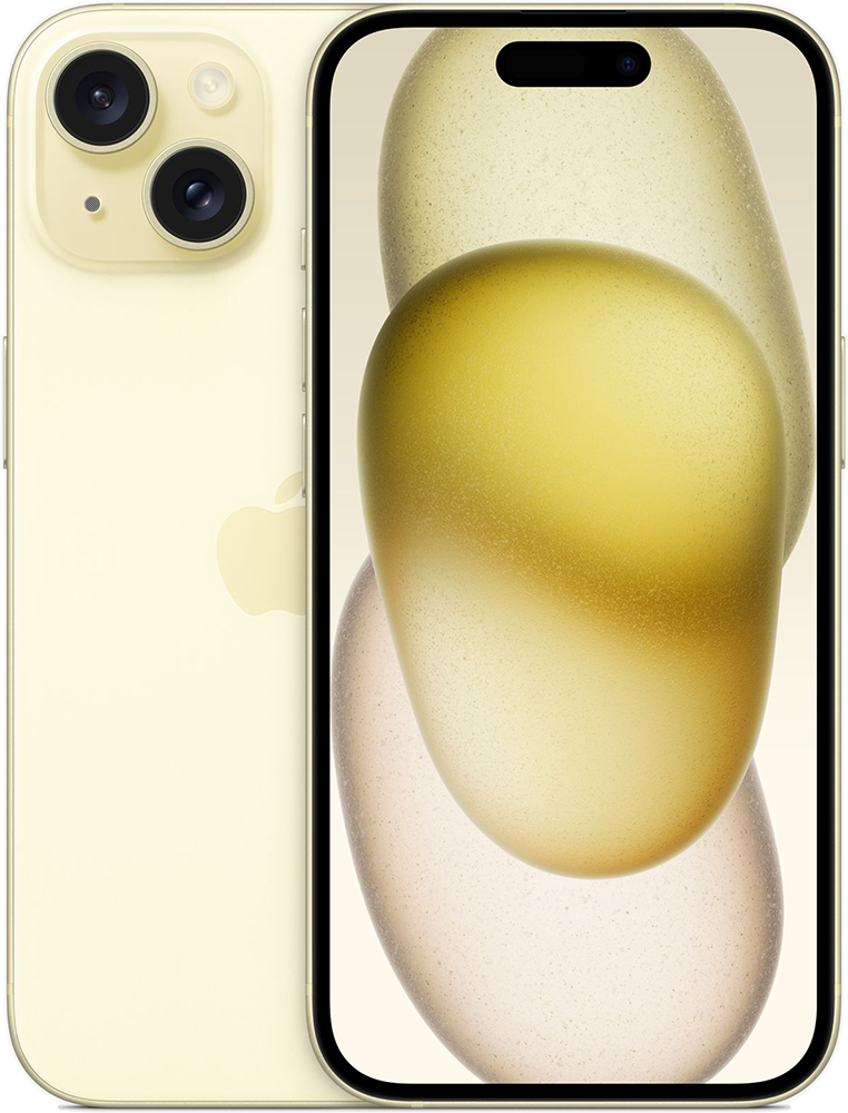 Apple iPhone 15 128Gb Yellow (1sim + eSim) (Без RuStore)