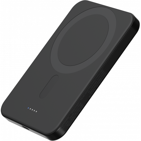 Беспроводное зарядное устройство Pitaka Power Bank Qi2, черный